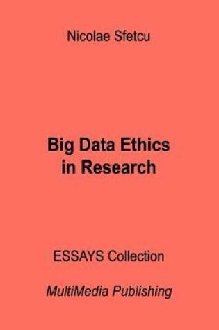 Cover of Big Data Ethics in Research