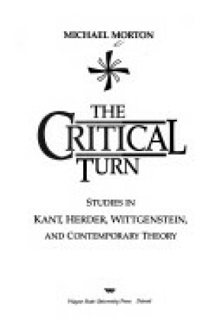 Cover of The Critical Turn