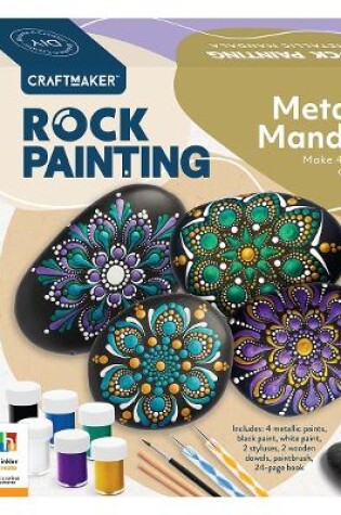 Cover of Craft Maker Metallic Rock Painting Kit