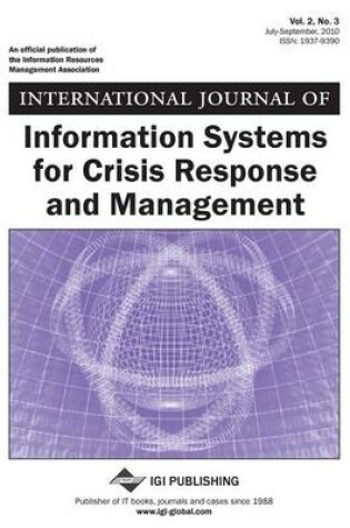 Cover of International Journal of Information Systems for Crisis Response and Management