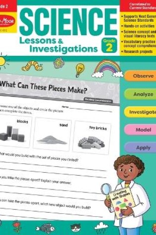 Cover of Science Lessons and Investigations, Grade 2 Teacher Resource