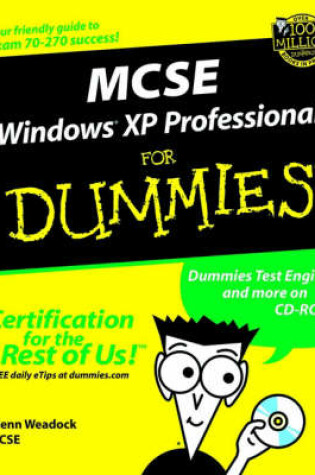 Cover of MCSE Windows XP Professional for Dummies