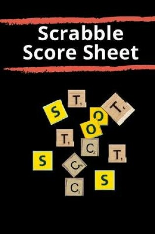 Cover of Scrabble Game Score Sheet