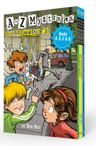 Cover of A to Z Mysteries Boxed Set Collection #1 (Books A, B, C, & D)