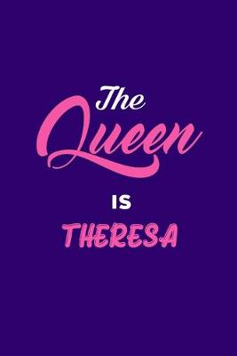 Book cover for The Queen is Theresa, Little Women