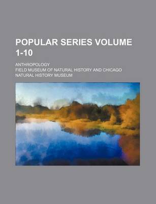 Book cover for Popular Series Volume 1-10; Anthropology