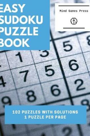 Cover of Easy Sudoku Puzzle Book