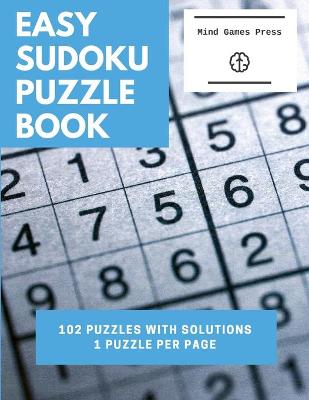 Book cover for Easy Sudoku Puzzle Book