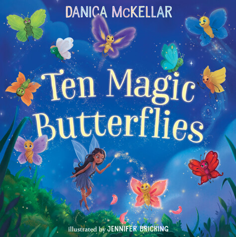 Book cover for Ten Magic Butterflies