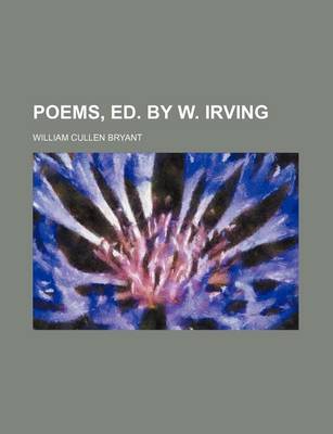 Book cover for Poems, Ed. by W. Irving