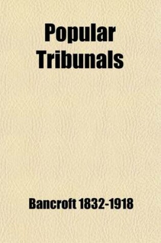 Cover of Popular Tribunals (Volume 37)