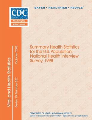 Book cover for Vital and Health Statistics Series 10, Number 207