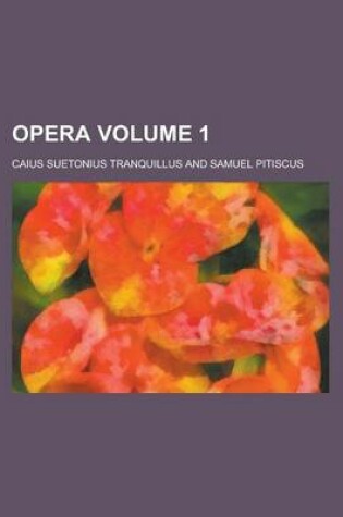 Cover of Opera Volume 1