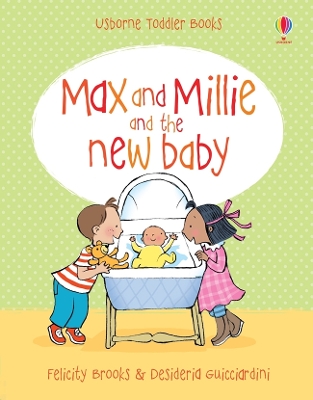 Book cover for Max and Millie and the New Baby