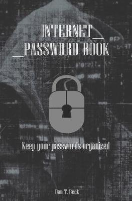 Book cover for Internet Password Book