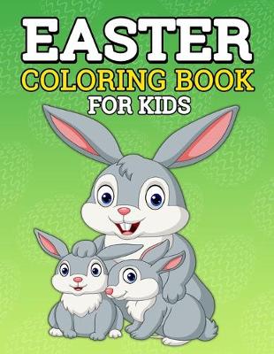 Book cover for Easter Coloring Book For Kids