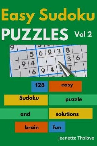 Cover of Easy Sudoku Puzzles Vol 2