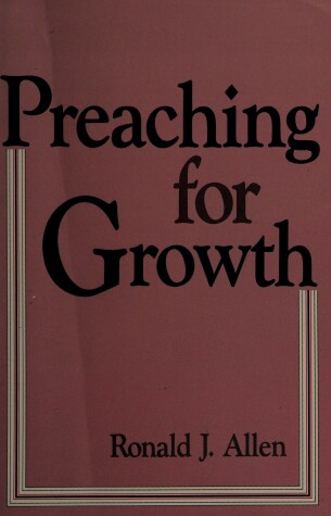 Book cover for Preaching for Growth