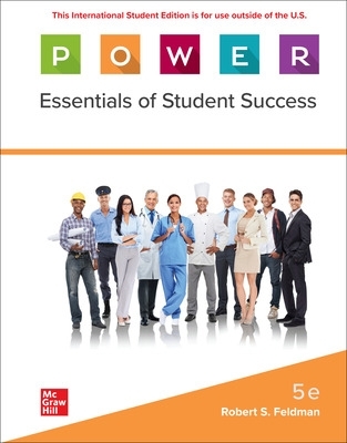 Book cover for ISE P.O.W.E.R. Learning and Your Life: Essentials of Student Success