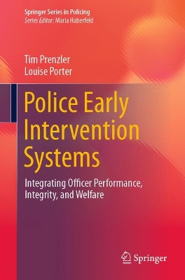 Book cover for Police Early Intervention Systems