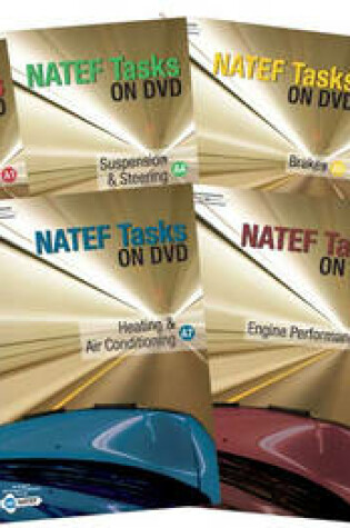 Cover of Natef Tasks on 6 DVD's + Natef Standards Job Sheet Pdfs on CD-ROM