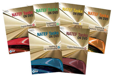 Book cover for Natef Tasks on 6 DVD's + Natef Standards Job Sheet Pdfs on CD-ROM