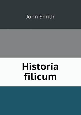 Book cover for Historia Filicum