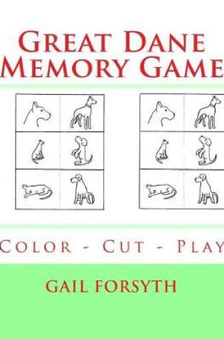 Cover of Great Dane Memory Game