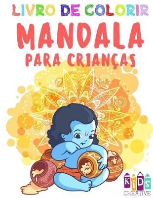 Cover of Livro de colorir mandala para crianças pequenas Mandalas fáceis