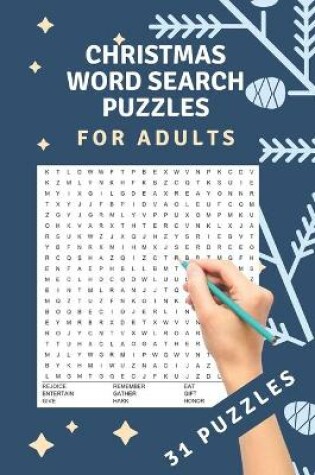Cover of Christmas Word Search Puzzles