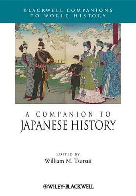 Book cover for A Companion to Japanese History