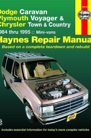 Cover of Dodge Caravan, Plymouth Voyager & Chrysler Town & Country (1984-1995) Haynes Repair Manual (USA)