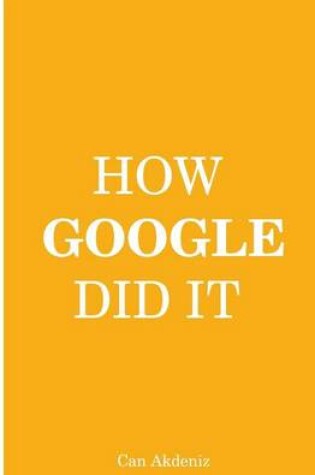 Cover of How Google Did It