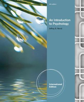 Book cover for An Introduction to Psychology, International Edition