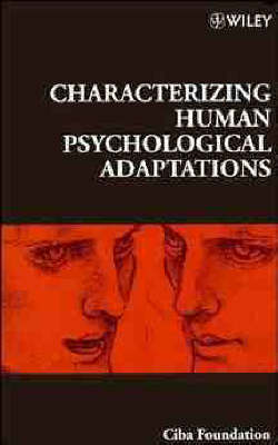 Book cover for Characterizing Human Psychological Adaptations