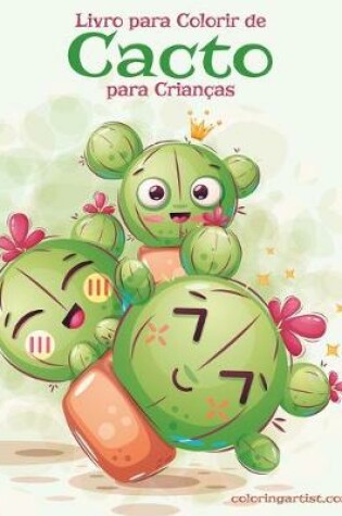 Cover of Livro para Colorir de Cacto para Criancas