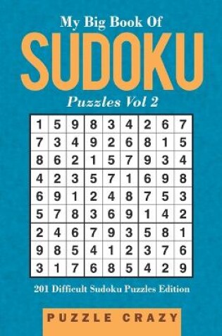 Cover of My Big Book Of Soduku Puzzles Vol 2