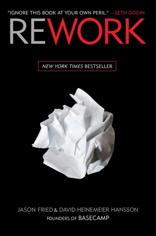 Book cover for Rework