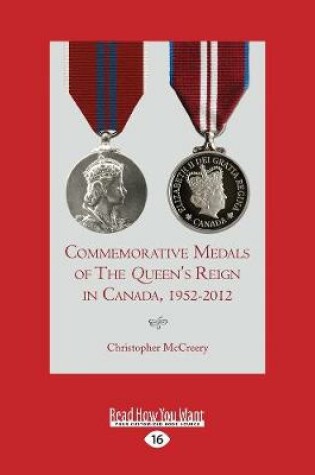 Cover of Commemorative Medals of The Queen's Reign in Canada, 1952-2012