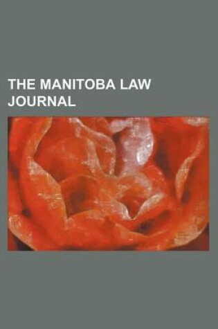 Cover of The Manitoba Law Journal (Volume 2)