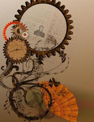 Book cover for Steampunk Composer Guitar Tab Paper