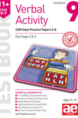 Cover of 11+ Verbal Activity Year 5-7 Testbook 9