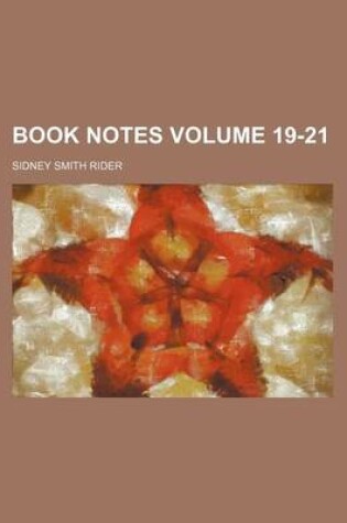 Cover of Book Notes Volume 19-21