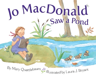 Book cover for Jo MacDonald Saw a Pond