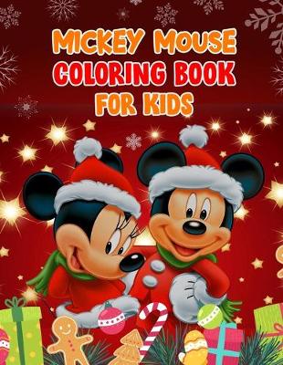 Book cover for Mickey Mouse Coloring Book For Kids