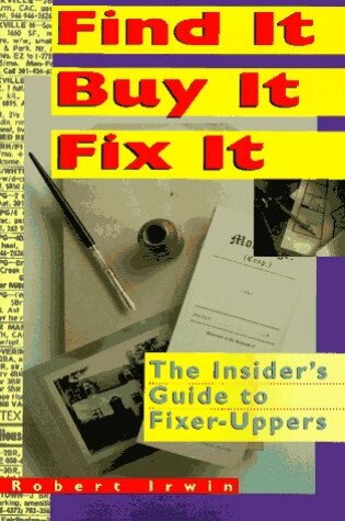 Cover of Find it, Buy it, Fix it