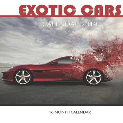 Book cover for Exotic Cars Calendar 2019