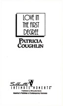 Book cover for Love In The First Degree