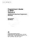 Book cover for Programmer's Guide to M.P.W.