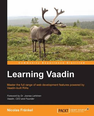 Book cover for Learning Vaadin